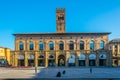 View of the podesta palace in the italian city bologna...IMAGE