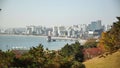View of Pohang city in South Korea.