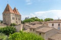 View point of Castle of Carcassonne, Languedoc Roussillon Royalty Free Stock Photo