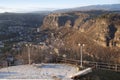 The view point in Chiatura city, Georgia