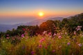 View point from Doi Mae Taman mountain on morning