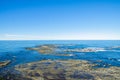 View from the Point Kean Viewpoint, Kaikoura New Zealand. Royalty Free Stock Photo