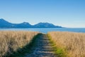 View from the Point Kean Viewpoint, Kaikoura New Zealand. Royalty Free Stock Photo