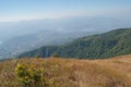 View point on the mountain beautiful nature for travel adventur