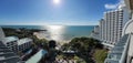 View point of Pattaya City the landmark is famous at South Pattaya in khao Pratumnak