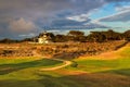 View of Point Pinos Lighthouse, Monterey, Pacific coast Royalty Free Stock Photo