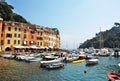 The view point of Portofino,Italy Royalty Free Stock Photo