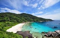 View Point of Similan island in Phang-Nha, THAILAND Royalty Free Stock Photo