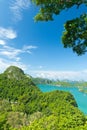 View point, Wua Talab island, Ang Thong National Marine Park Royalty Free Stock Photo