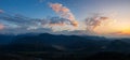 View of Pokhara Valley from hill Sarangkot before sunrise, Nepal Royalty Free Stock Photo