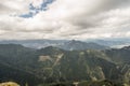 View from Poludnica hill in Nizke Tatry mountains in Slovakia