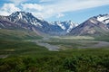 View of Polychrome Pass Royalty Free Stock Photo