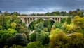 View of the Pont Adolphe Adolphe Bridge and Vall de la Ptrusse Petrusse Park