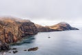 View Ponta sao lourenco madeira east point hiking path Royalty Free Stock Photo