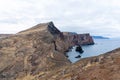 View Ponta sao lourenco madeira east point hiking path Royalty Free Stock Photo