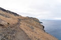 View Ponta sao lourenco madeira east point hiking path Royalty Free Stock Photo