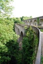 View of Pontcysyllte Aqueduct, Llangollen, Wales.