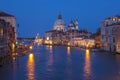 View from Ponte dell`Accademia in Venice Royalty Free Stock Photo