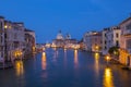 View from Ponte dell`Accademia in Venice