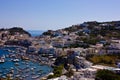 View at Ponza harbor Royalty Free Stock Photo