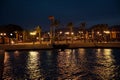 View on the port and harbour in Cartagena, Spain