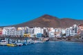 View of port at La Restinga town at El Hierro, Canary islands, Spain Royalty Free Stock Photo