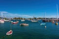 View of the port of La Trinite sur Mer in Brittany