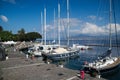 The port of Messina in a sunny day