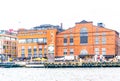 View of a port in the norwegian city Oslo....IMAGE