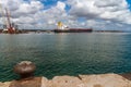 View from the port of Toamasina