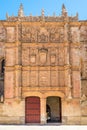 View at the Portal of University building in Salamanca - Spain