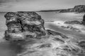 View from Porth Island, on the North Cornwall Coast Royalty Free Stock Photo