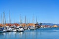 View of Portimao marina, Portugal.