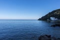 View of the the Portinho da Arrabida beach in Setubal, Portugal