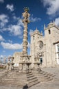 View of the Porto Cathedral Se do Porto in the city of Porto