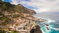 View of Porto Moniz Madeira Portugal aerial