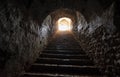 View of Porto Palermo Castle Royalty Free Stock Photo