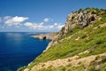 View of Porto Sciusciau coast Royalty Free Stock Photo
