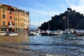 View on Portofino harbour, Liguria, Italy