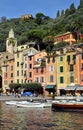 View on Portofino harbour, Liguria, Italy