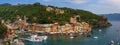 View of the Portofino in Italy Royalty Free Stock Photo