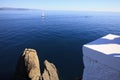 View from Portofino`s lighthouse, Genova, Liguria, Italy