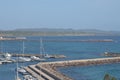 A view of Portoscuso, Sardinia Royalty Free Stock Photo