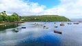 View on Portree bay, Isle of Skye, Scotland, UK Royalty Free Stock Photo