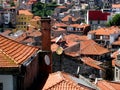 View of Portuguese roofs, Porto, Portugal