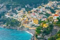 View on Positano on Amalfi coast, Campania, Italy Royalty Free Stock Photo