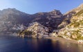 View of Positano village along Amalfi Coast in Italy Royalty Free Stock Photo