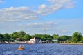 View Post MOE in the Kronverksky Strait from the river Neva in t