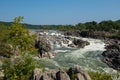 Potomac River, Great Falls State Park, Virginia. Royalty Free Stock Photo