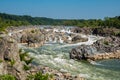 Potomac River, Great Falls State Park, Virginia. Royalty Free Stock Photo